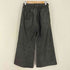 ノーアイディー NO ID. 24AW シンセティックレザーワイドフレアパンツ メンズ JPN:1