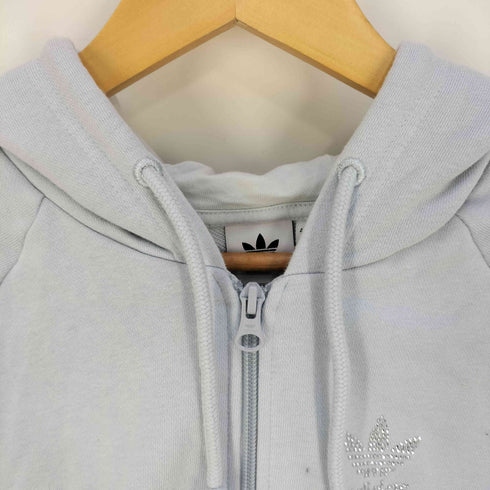 アディダスオリジナルス adidas Originals LUXE CROPPED TRACK TOP クロップド ジップアップパーカー レディース JPN:M