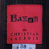 クリスチャンラクロワ Christian Lacroix BAZAR 裏地ストライプ ウール 3B テーラードジャケット レディース 38