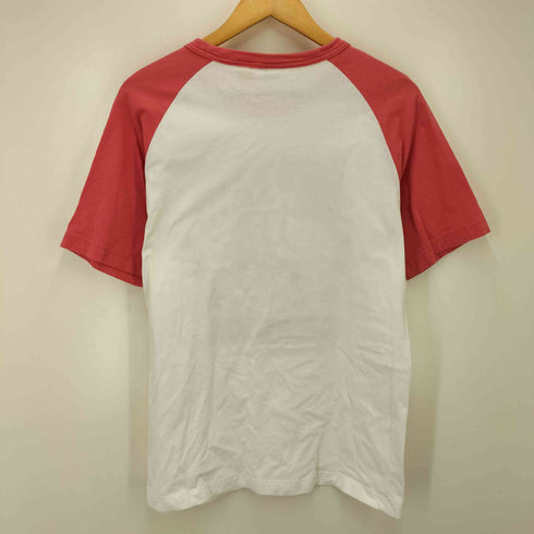 チャンピオン Champion コラボ キャラクター プリント ラグラン クルーネック S/S Tシャツ メンズ import:L