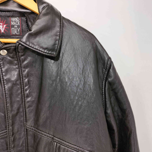 GV HAND MADE IN ITALY レザージャケット メンズ