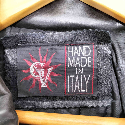 GV HAND MADE IN ITALY レザージャケット メンズ