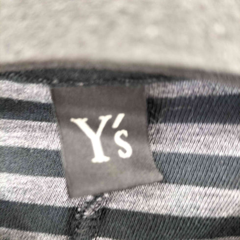 ワイズ Ys 変形 裏地ボーダー カットソージャケット メンズ JPN:2