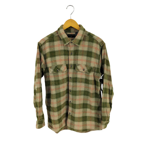 フイールドアンドストリーム FIELD&STREAM MADE IN INDIA 両フラップポケット コットンネルシャツ メンズ import:M