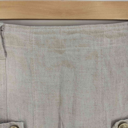 コットンハウスアヤ Cotton House Aya 2ポケット リネン スカート レディース JPN:M