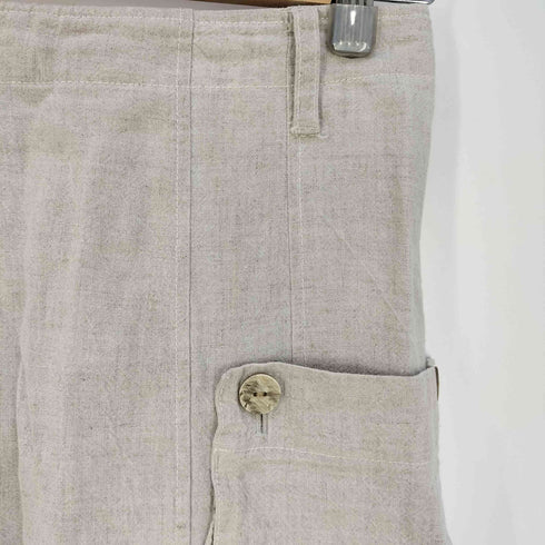 コットンハウスアヤ Cotton House Aya 2ポケット リネン スカート レディース JPN:M