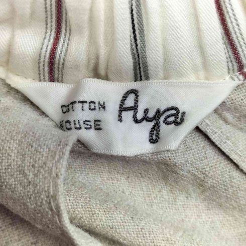 コットンハウスアヤ Cotton House Aya 2ポケット リネン スカート レディース JPN:M