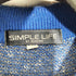 シンプルライフ SIMPLE LIFE 80-90s BY LENOWN リネン混 アクリルコットン ニットポロシャツ メンズ JPN:L