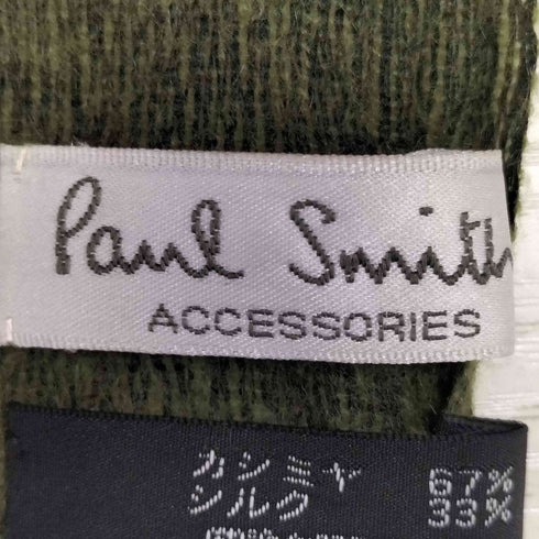 ポールスミス Paul Smith ACCESSORIES カシミヤ シルク マフラー ストール レディース