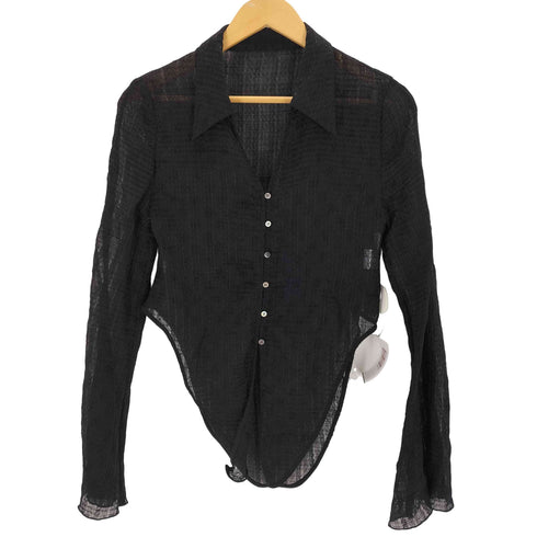 クヌースマーフ Knuth Marf design sheer shirt レディース FREE