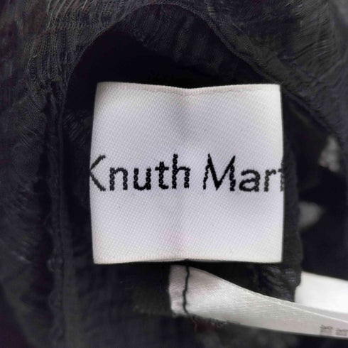 クヌースマーフ Knuth Marf design sheer shirt レディース FREE