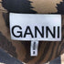 ガニー Ganni レーヨンクレープ ゼブラプリントシャツドレス レディース 40