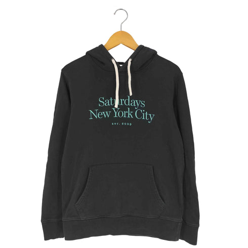 サタデーズサーフニューヨーク SATURDAYS SURF NYC 別注 Miller パーカ ロゴ刺繍 プルオーバーパーカー メンズ import:M
