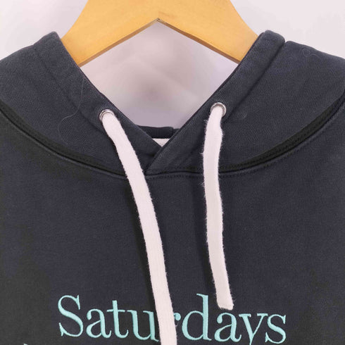 サタデーズサーフニューヨーク SATURDAYS SURF NYC 別注 Miller パーカ ロゴ刺繍 プルオーバーパーカー メンズ import:M
