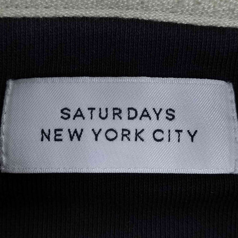 サタデーズサーフニューヨーク SATURDAYS SURF NYC 別注 Miller パーカ ロゴ刺繍 プルオーバーパーカー メンズ import:M