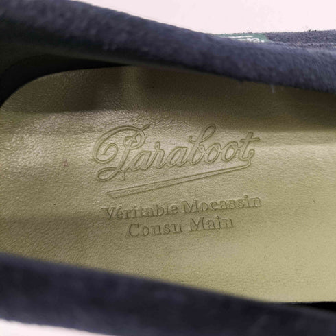 パラブーツ Paraboot スエードコインローファー メンズ 8