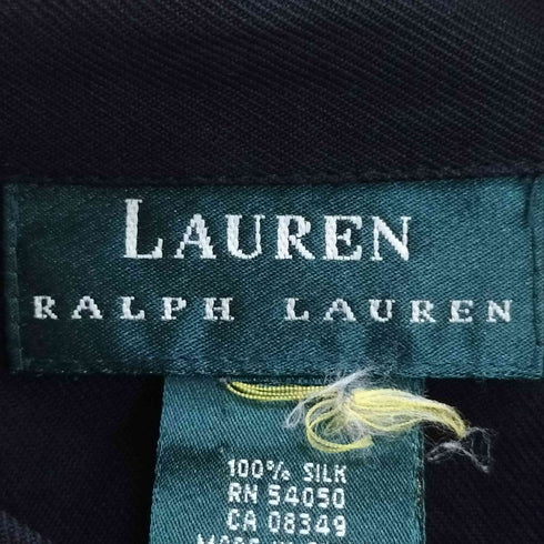 ローレンラルフローレン LAUREN RALPH LAUREN シルク チャイナシャツ レディース