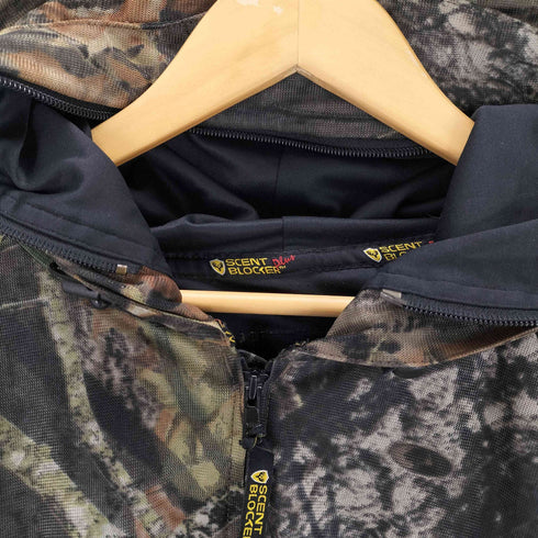 SCENT BLOCKER リアルツリーカモ ジップフーディーブルゾン メンズ JPN:XL