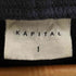 キャピタル KAPITAL SURF プリント プルオーバーパーカー メンズ JPN:1