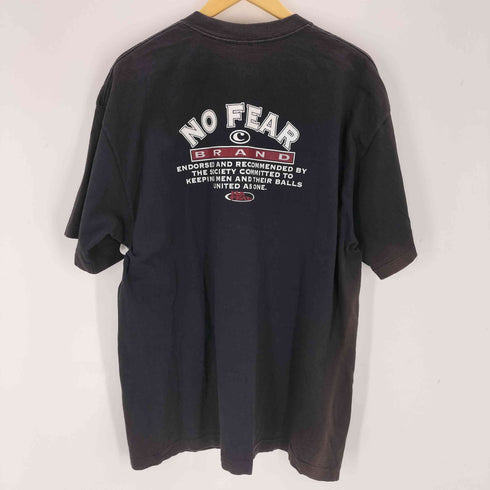 ノーフィアー NO FEAR 両面プリント 半袖カットソー シングルステッチ メンズ JPN:XXL