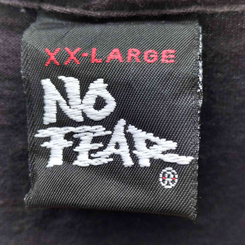 ノーフィアー NO FEAR 両面プリント 半袖カットソー シングルステッチ メンズ JPN:XXL