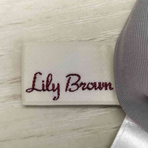 リリーブラウン Lily Brown サテンパンツ レディース JPN:1