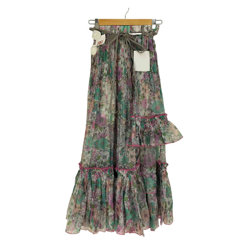 ケイタマルヤマ KEITA MARUYAMA × S / ile fleurs skirt シンメトリー カッティング スカート レディース