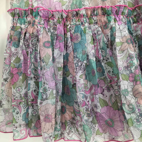 ケイタマルヤマ KEITA MARUYAMA × S / ile fleurs skirt シンメトリー カッティング スカート レディース