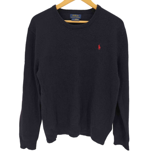 ポロラルフローレン POLO RALPH LAUREN ポニー刺繍 クルーネックニット メンズ JPN:S