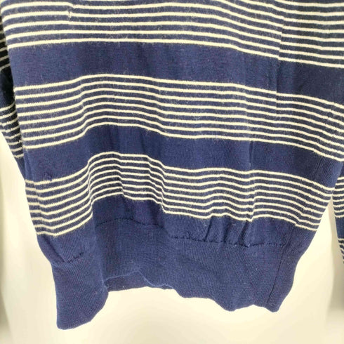 ジョンスメドレー JOHN SMEDLEY GOOD ENOUGH クルーネック ボーダーニット メンズ JPN:M