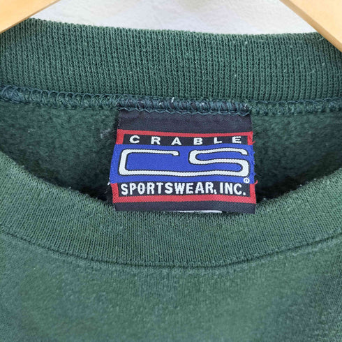 CRABLE SPORTSWEAR ラバープリント 両面企業ロゴスウェット SHOWROOMSHINE メンズ import:L