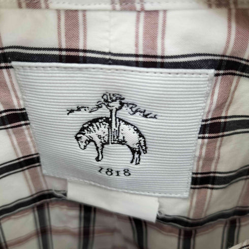 ブラックフリースバイブルックスブラザーズ BLACK FLEECE BY BROOKS BROTHERS チェック柄ボタンダウンシャツ メンズ BB00