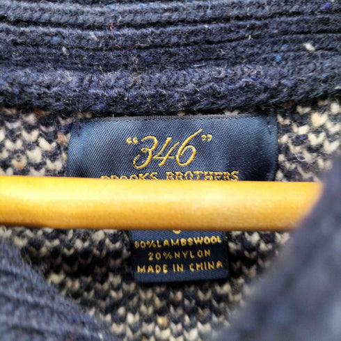 ブルックスブラザーズ 346 BROOKS BROTHERS ショールカラーセーター メンズ import:S