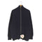 ザラ ZARA ドライバーズニット ジップアップ ニット カーディガン メンズ import:XL