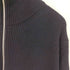 ザラ ZARA ドライバーズニット ジップアップ ニット カーディガン メンズ import:XL