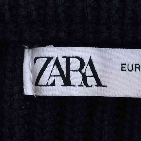 ザラ ZARA ドライバーズニット ジップアップ ニット カーディガン メンズ import:XL