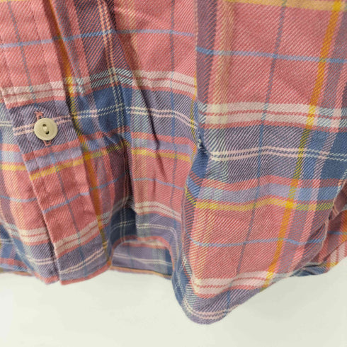 ブルックスブラザーズ BROOKS BROTHERS ガチャポケ チェック柄ボタンシャツ メンズ import:XS