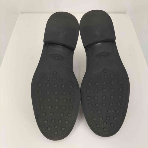トッズ TOD’S T Chain Leather Loafers レディース JPN:36