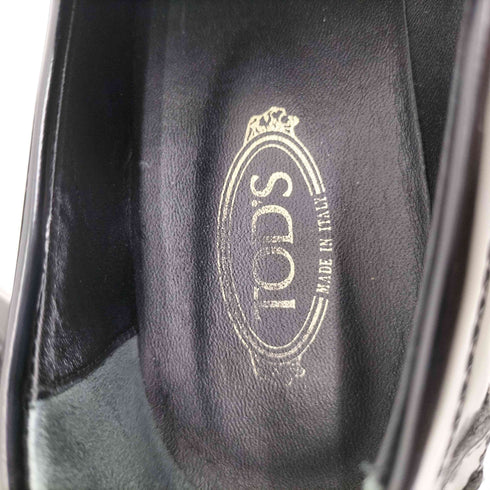 トッズ TOD’S T Chain Leather Loafers レディース JPN:36