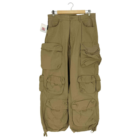 ザラ ZARA ユーティリティーポケット パラシュートパンツ メンズ EUR:40