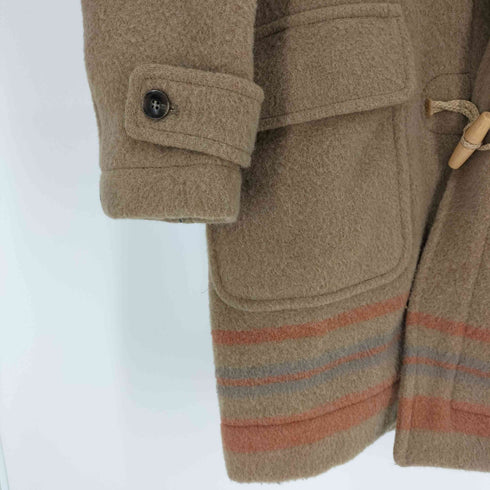 HARNOLO BROOK 英国製 ウール混 フーディー ダッフル コート メンズ FR:38