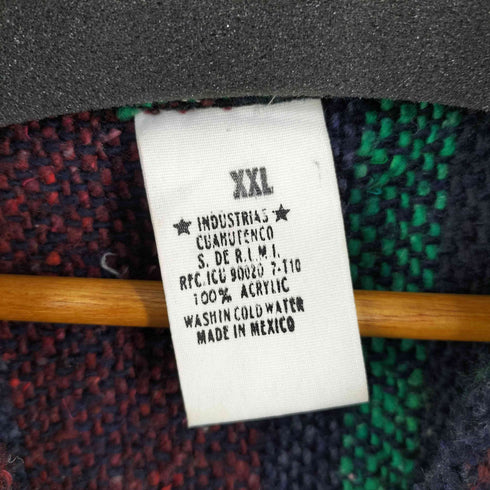 MADE IN MEXICO アクリルメキシカンパーカー メンズ import:XXL