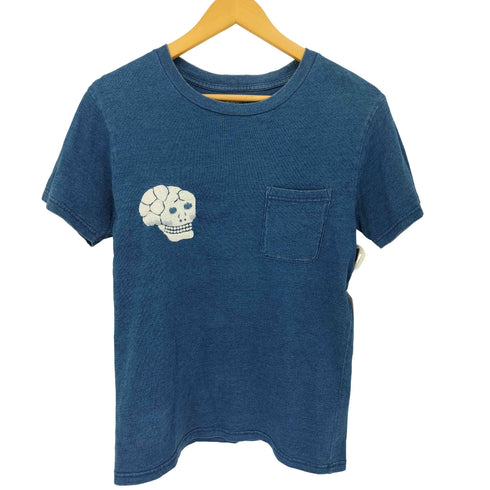 テイラートウヨウ TAILOR TOYO テーラー東洋 スカル&スカル 刺繍Tシャツ メンズ S