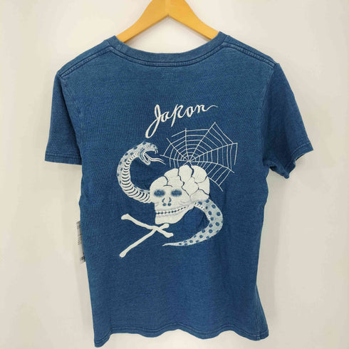 テイラートウヨウ TAILOR TOYO テーラー東洋 スカル&スカル 刺繍Tシャツ メンズ S