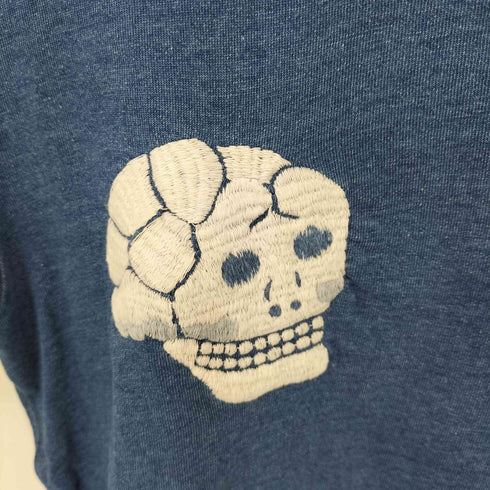 テイラートウヨウ TAILOR TOYO テーラー東洋 スカル&スカル 刺繍Tシャツ メンズ S