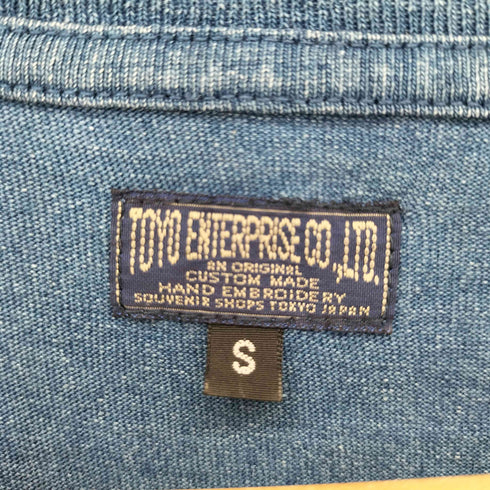 テイラートウヨウ TAILOR TOYO テーラー東洋 スカル&スカル 刺繍Tシャツ メンズ S