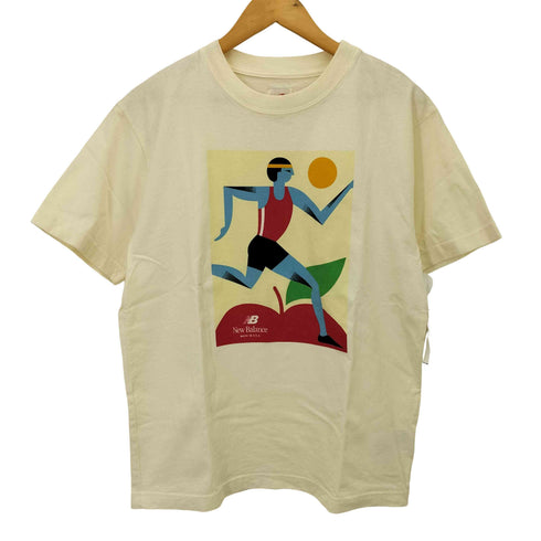 ニューバランス NEW BALANCE 22SS USA Collection NB MADE Marathon Graphic SS Tee メンズ import:M