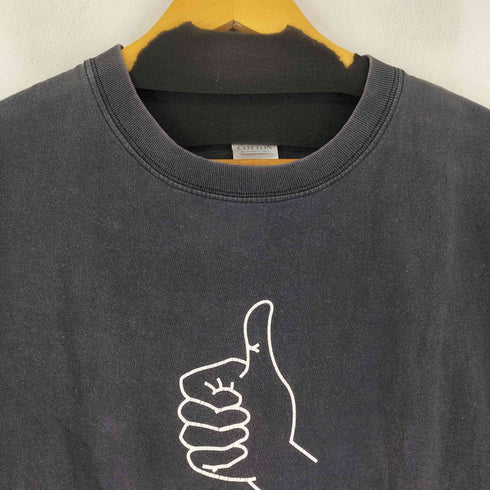グッドイナフ GOODENOUGH 初期 両面プリント S/S Tシャツ ハンドサイン メンズ JPN:L