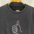 グッドイナフ GOODENOUGH 初期 両面プリント S/S Tシャツ ハンドサイン メンズ JPN:L