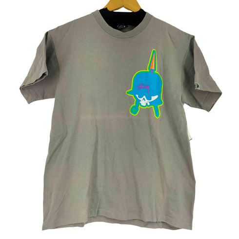 ステューシー Stussy 00S OLD 両面プリント S/S Tシャツ 紺タグ MADE IN USA メンズ import:M